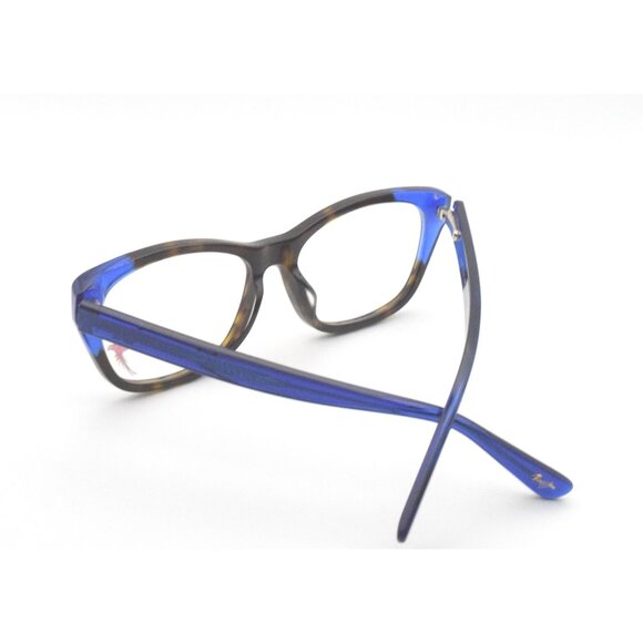 Maui Jim Eyeglasses MJO 2401-68PF Dark Tortoise / Translucent Blue Palm Frond Co - Picture 5 of 5